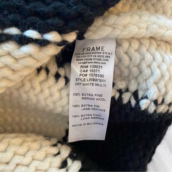 Frame Checkered Sleeveless Sweater Vest - Picture 5 of 6